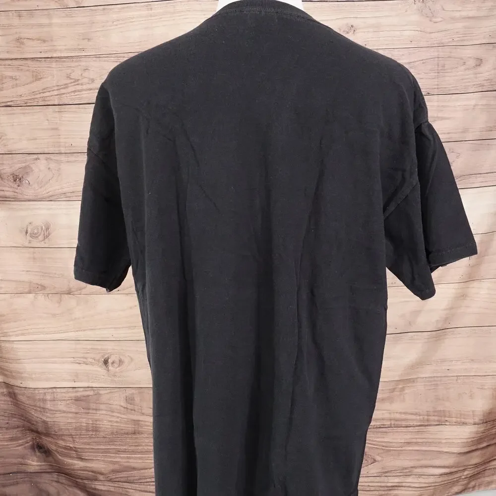 VINTAGE GRIM REAPER TENNESSEE RIVER GOTH 00s Y2K TSHIRT SIZE XL - Picture 5 of 7